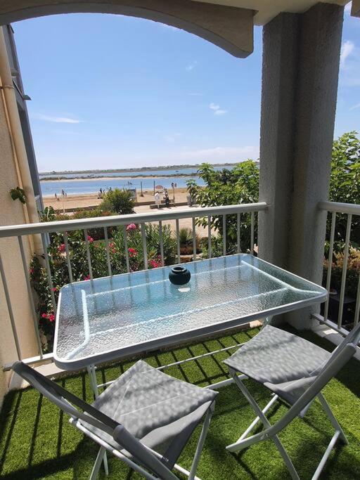 Au Bord De La Plage Du Grazel Gruissan Extérieur photo
